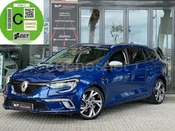 Azul Usado 2017 Renault Mégane GrandTour GT Familiar | 17.990 € (Buen precio)