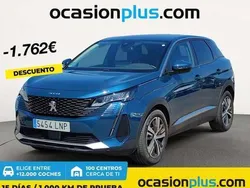 Azul Usado 2021 Peugeot 3008 Allure Monovolumen | 17.628 € (Buen precio)