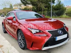 Rojo Usado 2016 Lexus RC300h Sport Line Coupe | 23.900 €