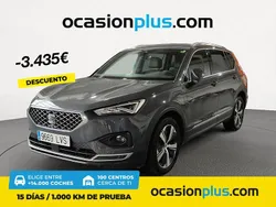 Gris / plata Usado 2021 Seat Tarraco XCELLENCE SUV | 28.990 € (Un poco caro)