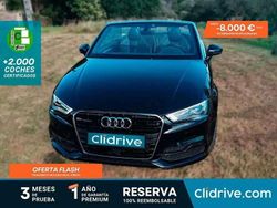 Negro Usado 2015 Audi A3 Cabriolet Ambition Descapotable | 12.290 € (Super precio)