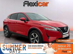 Rojo Usado 2022 Nissan Qashqai N-Connecta SUV | 18.990 € (Precio justo)