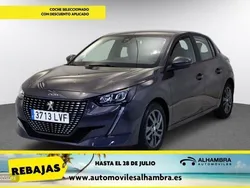 Gris Usado 2021 Peugeot 208 Active Utilitario | 12.710 € (Precio justo)