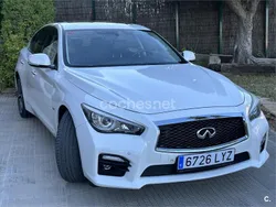 Blanco Usado 2014 Infiniti Q50 Sport Tech Berlina | 15.500 € (Precio justo)