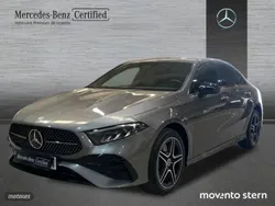 Gris Usado 2024 Mercedes A250 AMG line Berlina | 38.900 € (Precio justo)