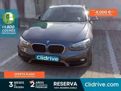 Gris Usado 2015 BMW 116 Efficient Dynamics Utilitario | 11.490 € (Precio justo)