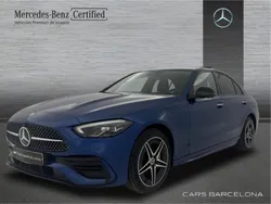 Azul espectra Usado 2023 Mercedes C300e Berlina | 47.500 € (Buen precio)