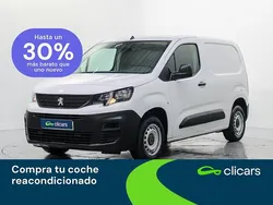 Blanco Usado 2021 Peugeot Partner S Monovolumen | 10.990 € (Precio justo)