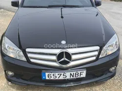 Negro Usado 2009 Mercedes C200 Avantgarde Familiar | 7400 € (Super precio)
