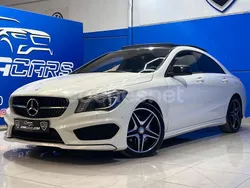 Blanco Usado 2016 Mercedes CLA220 AMG line Berlina | 22.990 € (Precio justo)