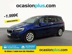 Azul Usado 2020 BMW 218 Gran Tourer Monovolumen | 21.990 € (Precio justo)