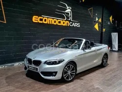 Gris / plata Usado 2017 BMW 218 Sport Line Descapotable | 17.999 € (Super precio)