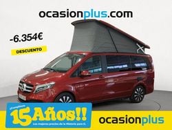 Rojo Usado 2021 Mercedes V250 Marco Polo Monovolumen | 69.900 €
