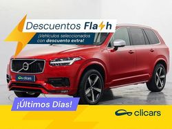 Rojo Usado 2018 Volvo XC90 R-Design SUV | 33.990 € (Super precio)