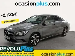 Gris Usado 2018 Mercedes CLA180 Berlina | 21.355 € (Buen precio)