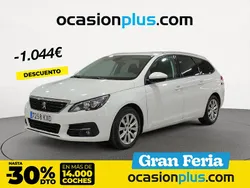Blanco Usado 2019 Peugeot 308 Style Familiar | 11.490 € (Precio justo)