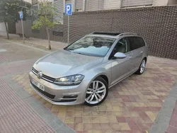 Beige Usado 2015 VW Golf VII Sportline Familiar | 9600 € (Super precio)