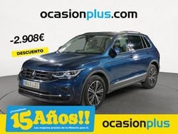 Azul Usado 2022 VW Tiguan Life SUV | 29.690 € (Precio justo)