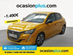 Amarillo Usado 2023 Peugeot 208 Allure Utilitario | 15.790 € (Precio justo)