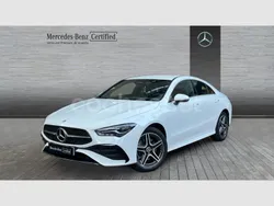 Blanco polar Usado 2023 Mercedes CLA250e AMG line Berlina | 41.900 € (Precio justo)