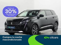Negro Usado 2021 Peugeot 5008 GT Monovolumen | 24.490 € (Precio justo)