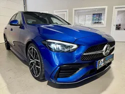 Azul Usado 2022 Mercedes C220 Berlina | 32.990 € (Precio justo)