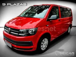Rojo Usado 2019 VW Caravelle Monovolumen | 29.990 € (Precio justo)