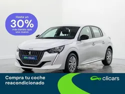 Blanco Usado 2022 Peugeot 208 Active Utilitario | 14.490 € (Precio justo)