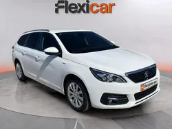 Blanco Usado 2020 Peugeot 308 Allure Familiar | 11.470 € (Precio justo)