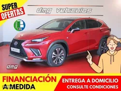 Granate Usado 2017 Lexus NX300h Sport Line SUV | 23.900 € (Precio justo)