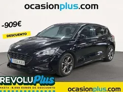 Negro Usado 2019 Ford Focus ST-Line Utilitario | 18.091 € (Precio justo)