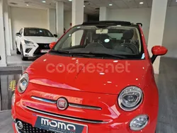 Naranja Usado 2017 Fiat 500C Lounge Descapotable | 8995 € (Un poco caro)
