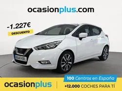 Blanco Usado 2017 Nissan Micra Acenta Utilitario | 13.250 € (Caro)
