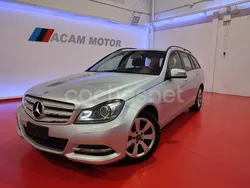 Gris / plata Usado 2012 Mercedes C200 Avantgarde Familiar | 10.490 € (Buen precio)