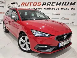 Rojo Usado 2021 Seat Leon ST FR Familiar | 19.999 € (Precio justo)