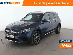 Azul Usado 2023 Mercedes GLB200 AMG line SUV | 42.799 € (Precio justo)