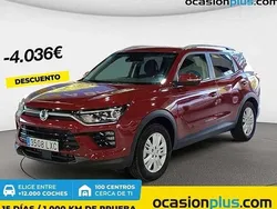 Burdeos Usado 2022 Ssangyong Korando Limited SUV | 15.228 € (Buen precio)