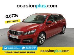 Rojo Usado 2020 Peugeot 308 Allure Familiar | 13.450 € (Precio justo)