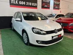 Blanco Usado 2010 VW Golf VI Advance Berlina | 6980 € (Precio justo)