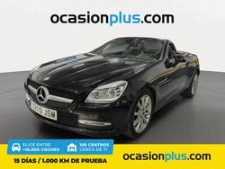 Negro Usado 2015 Mercedes SLK200 Descapotable | 22.350 € (Precio justo)