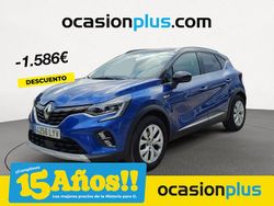 Azul Usado 2022 Renault Captur Zen SUV | 17.450 € (Precio justo)