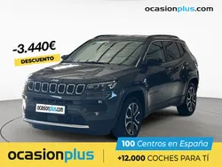 Gris Usado 2022 Jeep Compass Limited SUV | 23.590 € (Precio justo)