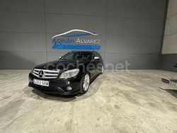 Negro Usado 2009 Mercedes C320 Avantgarde Familiar | 5850 €
