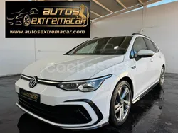 Blanco Usado 2022 VW Golf VIII R-line Familiar | 20.499 € (Precio justo)