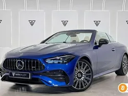 Azul Usado 2024 Mercedes 220 Descapotable | 77.900 € (Un poco caro)