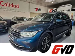 Azul Usado 2021 VW Tiguan Life SUV | 27.900 € (Buen precio)
