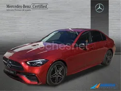 Rojo Usado 2022 Mercedes C220 Berlina | 41.900 € (Precio justo)