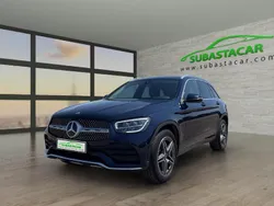 Azul Usado 2021 Mercedes GLC220 | 28.719 €