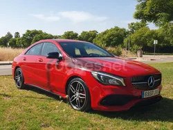 Rojo Usado 2016 Mercedes CLA200 AMG line Berlina | 17.299 € (Precio justo)