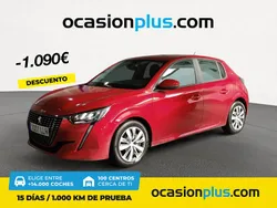 Rojo Usado 2020 Peugeot 208 Active Utilitario | 11.490 € (Precio justo)